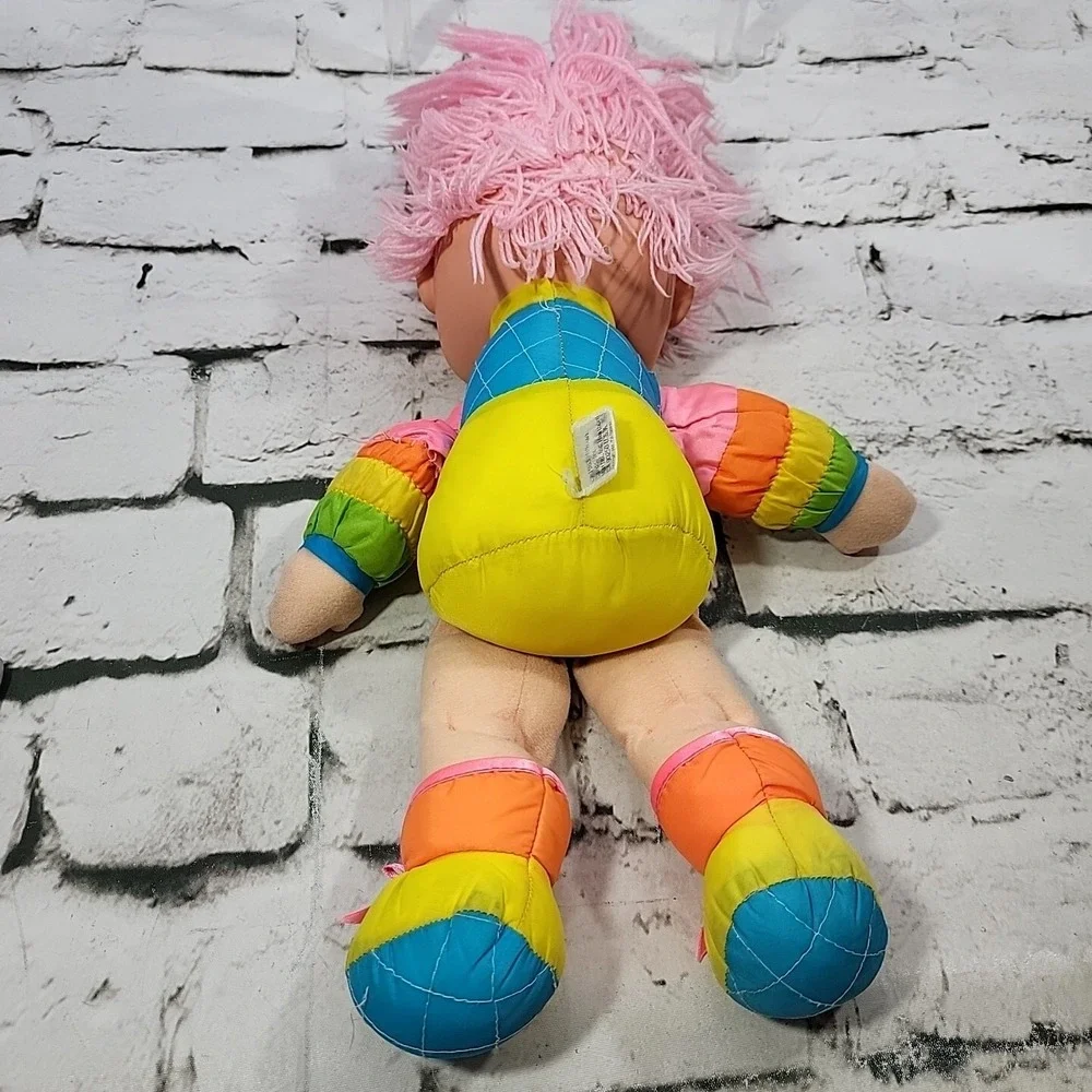 Vintage 80s Rainbow‎ Brite Tickled Pink Doll Hallmark 1983 Flaw